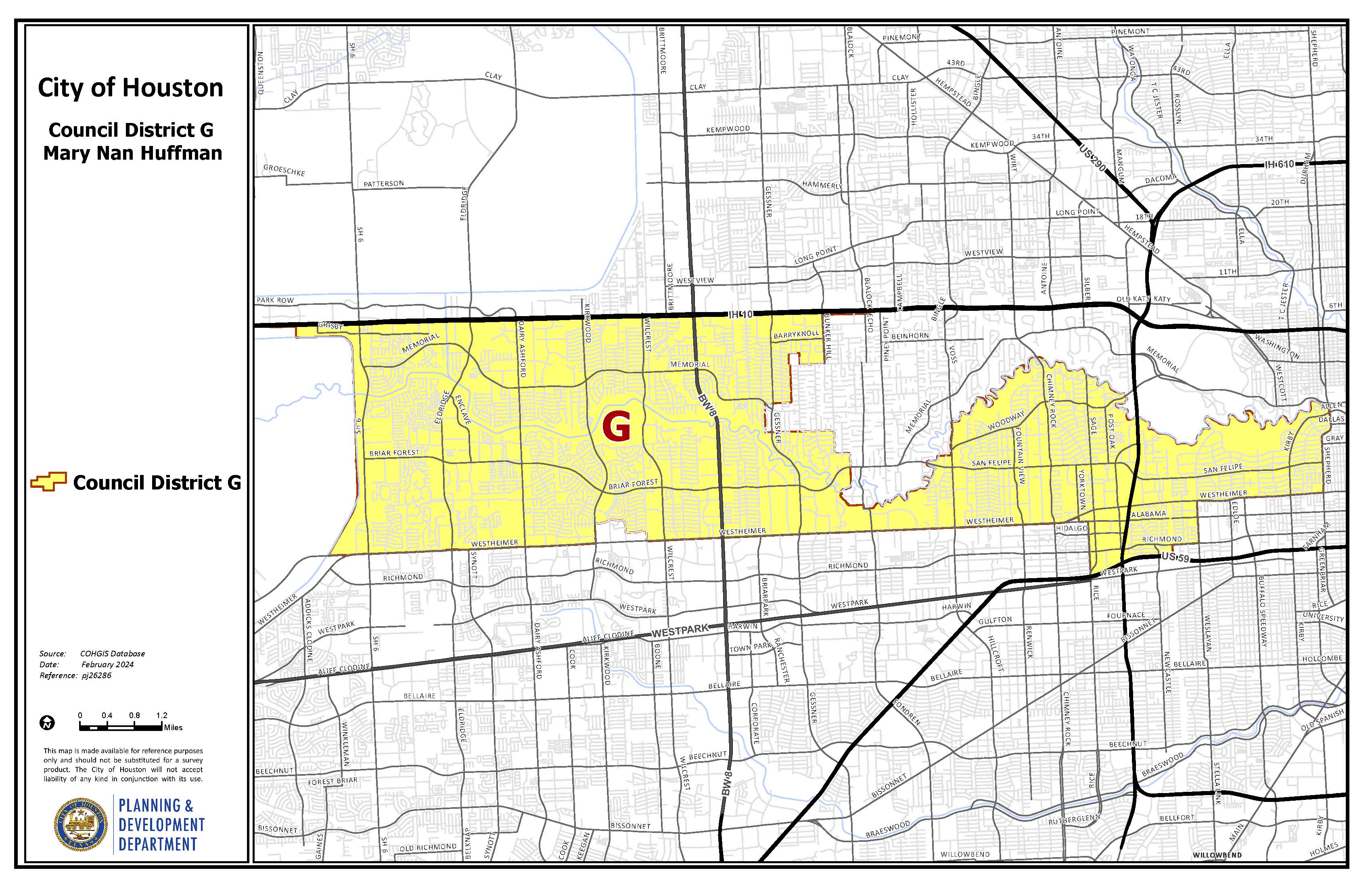 City of Houston District G